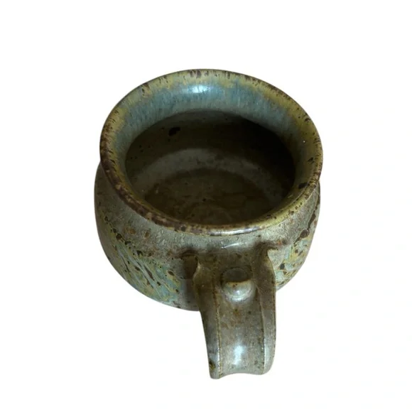 *3 for $30* Handmade Artist Signed Studio Pottery Mug - Picture 3 of 8